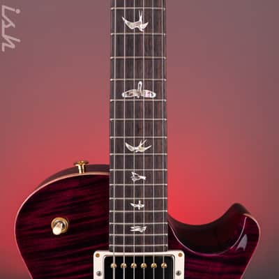 PRS Tremonti 10-Top Charcoal Purple Burst (Natural Binding) image 6