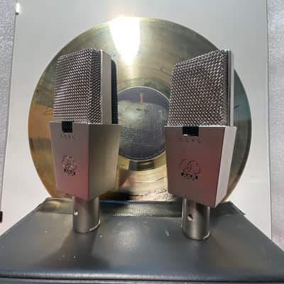 AKG EB414  PAIR MIKROFON CK12. BRASS VINTAGE image 2