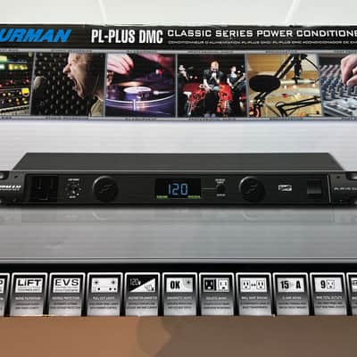Furman PL-PLUS DMC Power Conditioner with Voltmeter/Ammeter 2010s - Black NEW in OPEN BOX image 5