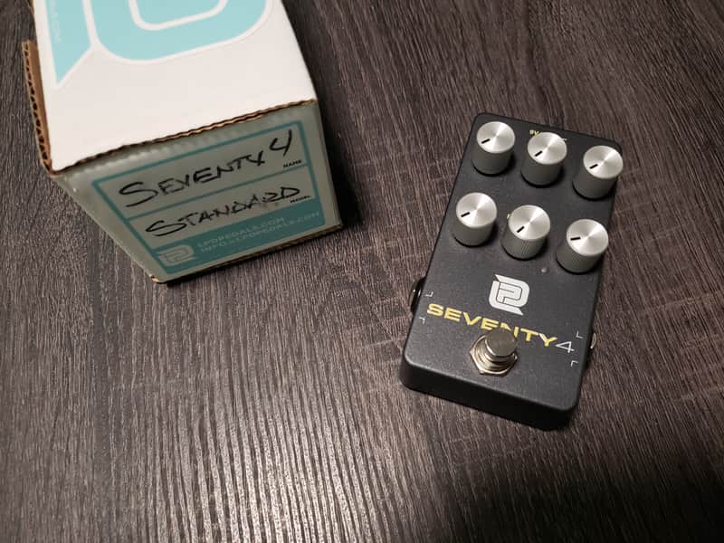 LPD Seventy 4 Overdrive/Distortion Pedal - Black - X15200 image 1
