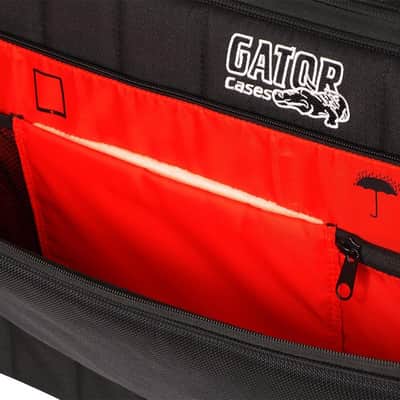 Gator G-PG-76SLIM Pro-Go Ultimate Slim 76-Note Keyboard Gig Bag (FIREWORKS26) image 3