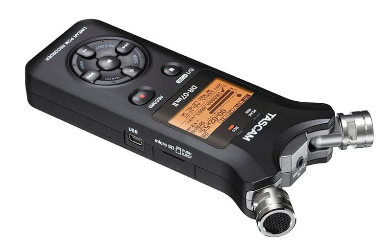 Tascam DR-07MkII Portable Digital Recorder image 1