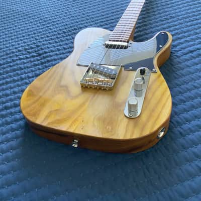 Custom T-Style Roasted Maple Neck Butterscotch Catalpa Wood Body image 7