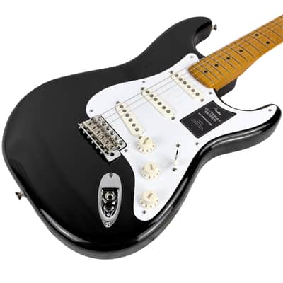Fender Vintera II '50s Stratocaster, Maple Fingerboard, Black image 7