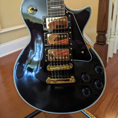 Firefly FFLP 2021 -Les Paul Black Beauty 3 Humbucker image 2