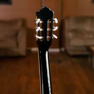 Ortega RCE145BK Family Series Pro Solid Spruce Top Mahogany Neck Cutaway Nylon 6-String Classical Acoustic-Electric Guitar w/Gig Bag image 18