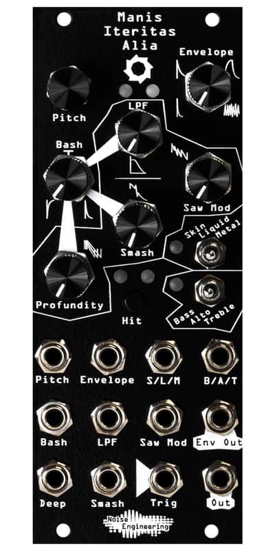 NOISE ENGINEERING MANIS ITERITAS ALIA-Black : BRAND NEW :  [DETROIT MODULAR] image 1