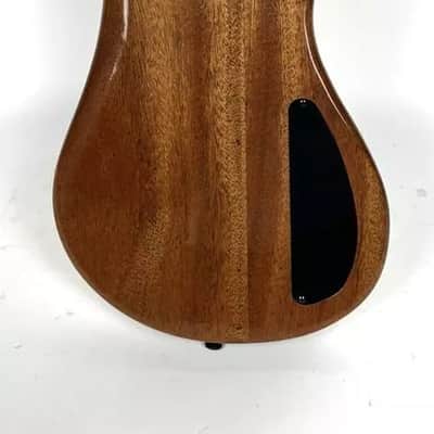 Custom Made Lefty Electric Bass Guitar Curly Maple Top Excellent Condition! image 12