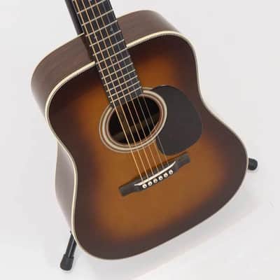 Martin Custom Shop D-28 Authentic-Inspired 1937 - Ambertone Vintage Low Gloss Adirondack Spruce Top with East Indian Rosewood Back and Sides image 3