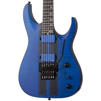 Schecter Banshee GT FR 2020 - Present - Satin Trans Blue image 1