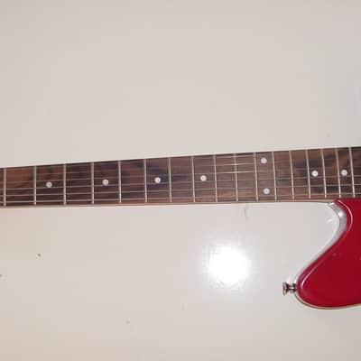 Glen Burton GE39-JG-WR Basswood Offset Body Maple Neck 6-String Electric Guitar w/Strap, Cable &Pick image 8