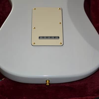 Custom Build Strat-Style P90-S-P90 Guitar - Transparent White image 9
