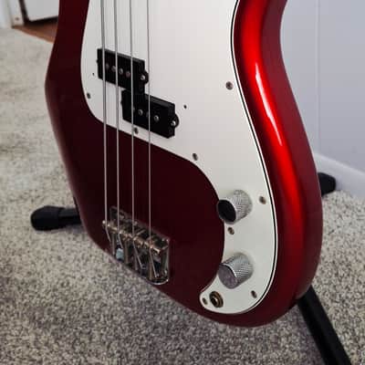 Fender PB-62 EX Precision Bass MIJ 1993-1994 Candy Apple Red Fujigen image 8