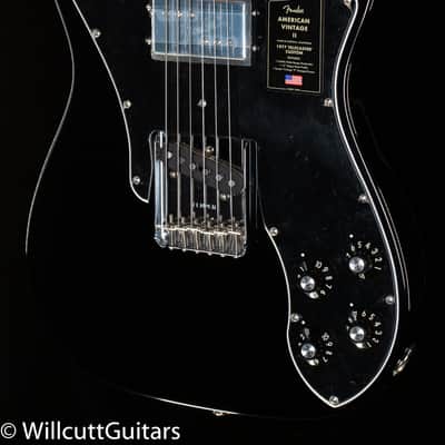 Fender American Vintage II 1977 Telecaster Custom Maple Fingerboard Black (036) image 1