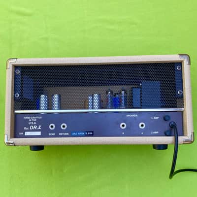 Dr. Z MAZ 18 Junior NR 18-Watt Guitar Amp Head 2009 Blonde Tolex Brown Faceplate image 2