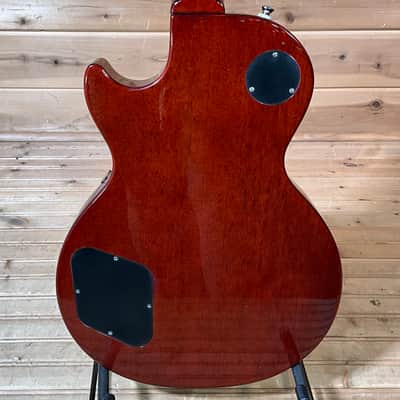 Epiphone Les Paul Standard 50s Figured Electric Guitar - Washed Cherry Sunburst image 4