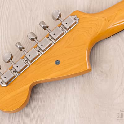 1986 Fender Jaguar '62 Vintage Reissue JG66-75 Candy Apple Red First-Year, Japan MIJ Fujigen image 5
