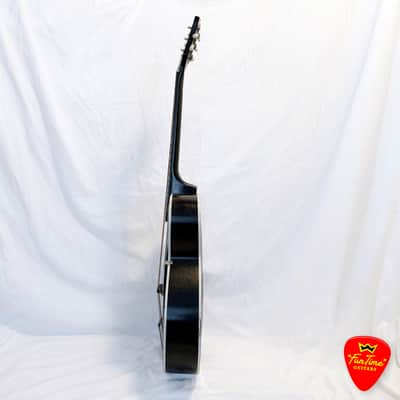 1960s Silvertone 658 “Tuxedo” Archtop Acoustic Guitar by Kay – “The Wolf” image 8