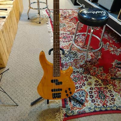 Fernandes PJ 4 String Bass Natural Gig Bag Free Shipping! image 1