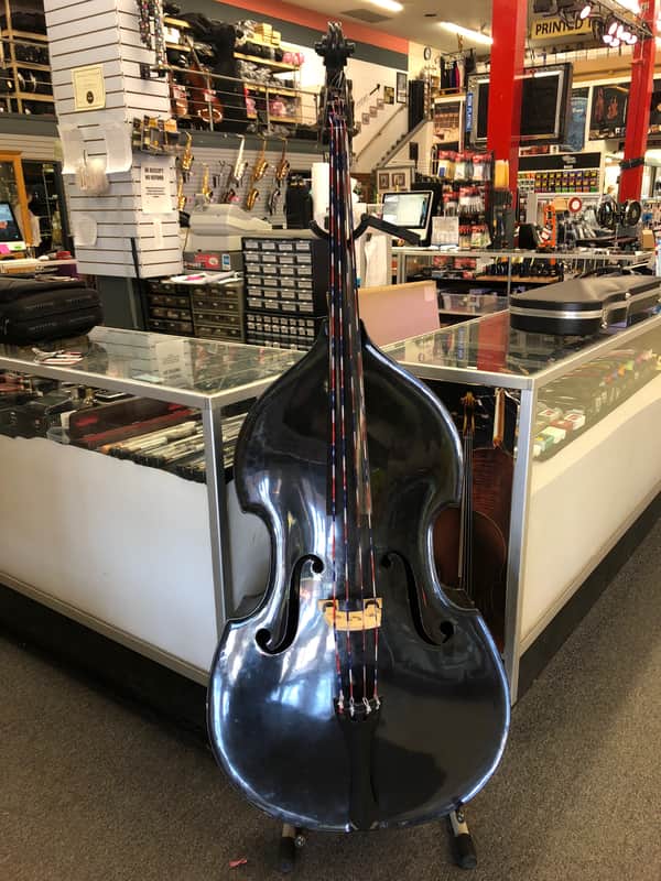 Roth 1960s Black Fiberglass Bass image 1