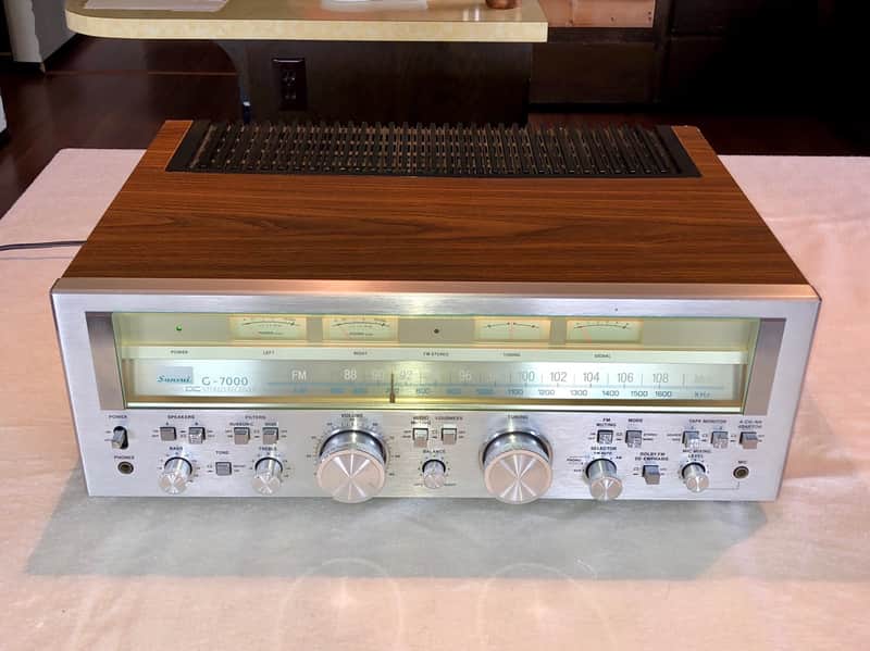 Sansui G7000 Stereo Receiver Completely Rebuilt, Serviced, Cleaned