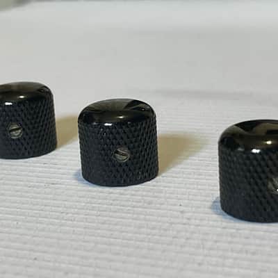 3 - 1980's Charvel Jackson Model Series Guitar Dome Volume Set Screw Knob