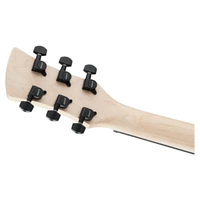 Jackson JS Series Surfcaster JS22 HT 6-String Right-Handed Electric Guitar with Poplar Body, Bolt-On Maple Neck, and Amaranth Fingerboard (Gloss Black) image 6