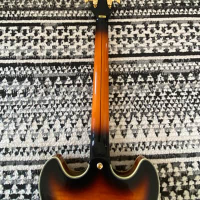 D'Angelico Excel EX-DC Semi-Hollow with Stop-Bar Tailpiece 2010s - Vintage Sunburst image 11