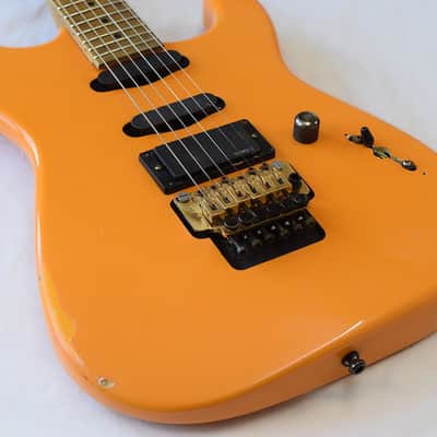 Charvel USA Custom Shop SD Pearl Yellow MB-JW OOAK image 11