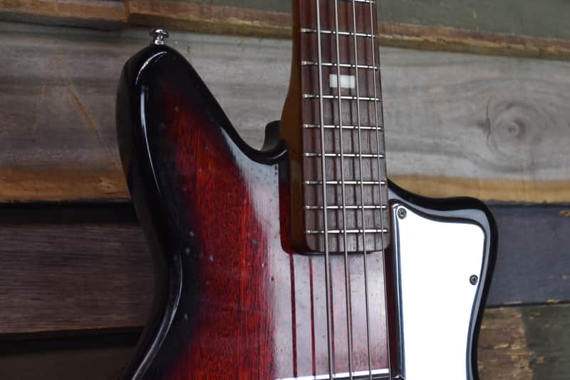 Guyatone EB-4 Short Scale Bass 1960's Red Burst | Reverb