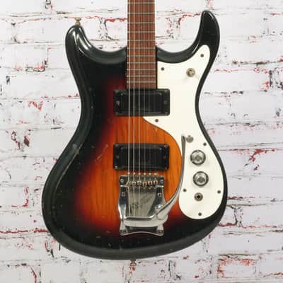 Mosrite - Mid 60s The Ventures Mark V Electric Guitar w/OHSC - VINTAGE