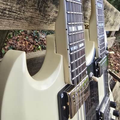 Ibanez 2402DX-WH Double Cutaway Double Neck 1974 - 1977 - White Bild 25