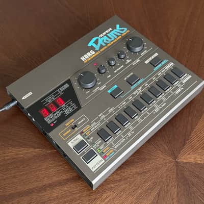 Korg DDM-110 Super Drums Drum Machine vintage 1985