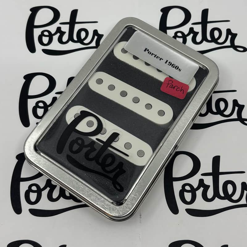 Porter 1960's Strat Pickup Set - Parchment image 1