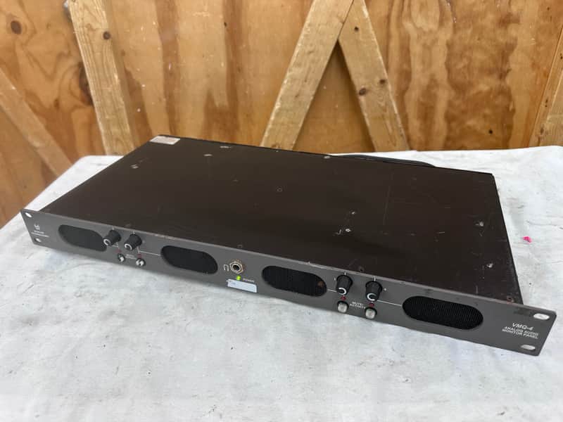 Wohler Technologies VMQ-4 Analog Audio Monitor Panel - Tested & Working - READ image 1