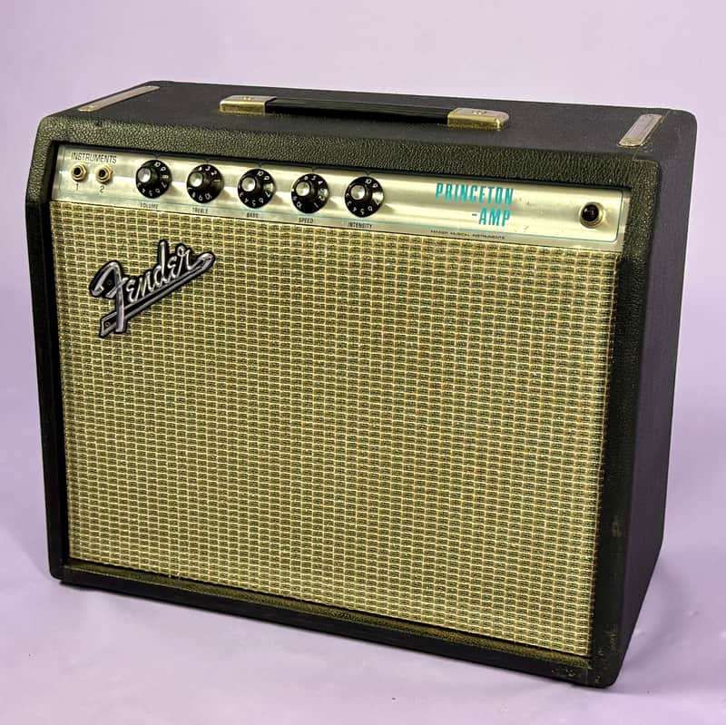 Fender Princeton Amp 1969 - Silverface image 1
