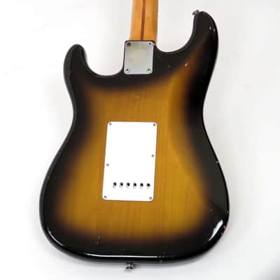 1982 /83 Fender Stratocaster 57 Reissue Fullerton Cesar Diaz Signed - Sunburst - USA AVRI image 9