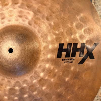 Sabian HHX FIERCE Ride 21” IMMACULATE! 2298 g Jojo Meyer SIGNATURE Dry Complex + Crashable! image 3