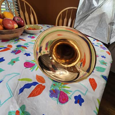 Yamaha YSL 448G F TRIGGER TROMBONE NICE image 3