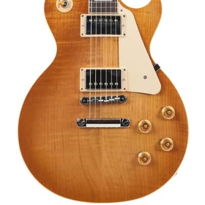 Gibson Les Paul Standard 50s Figured Top Dirty Lemon Burst Cherry Back image 1