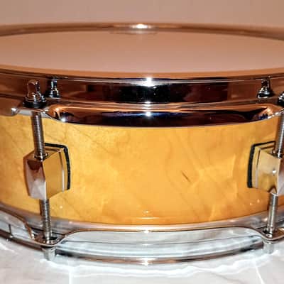MARTIAL PERCUSSION WARRIOR SERIES MAPLE 14" SNARE DRUM W/ RINGS 2025 - NAT MAPLE LACQUER-FREE SHIP TO C-USA image 3