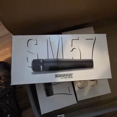 Shure SM57 Cardioid Dynamic Microphone 1984 - Present - Black image 2