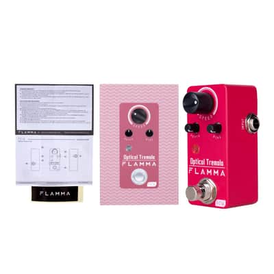 FLAMMA FC16 Optical Tremolo Guitar Effects Pedal Mini Portable True Bypass (Price includes the import duty for US buyer) image 5