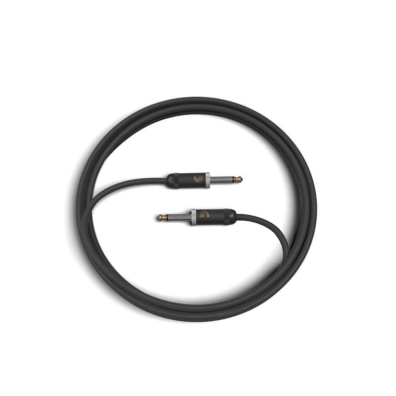 D'Addario PW-AMSG-10 American Stage 1/4" Straight TS Instrument Cable - 10' image 1