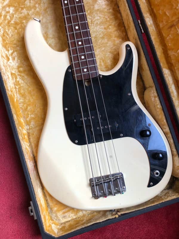 bass Ibanez roadstar II 80's - olympic white image 1