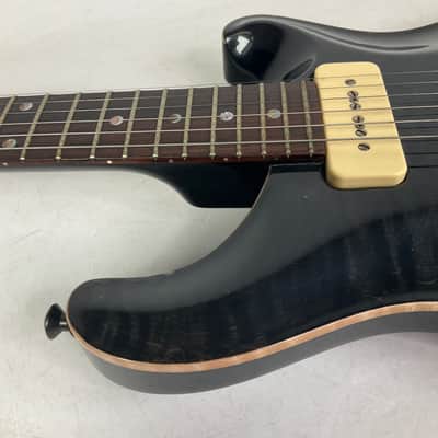 1999 PRS McCarty Soapbar 10 Electric Guitar Black Brown Woodgrain With Case image 9