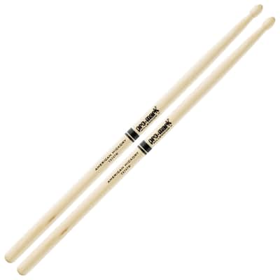 Pro-Mark TX747W Hickory 747 "Rock" Wood Tip Drum Sticks (Pair)