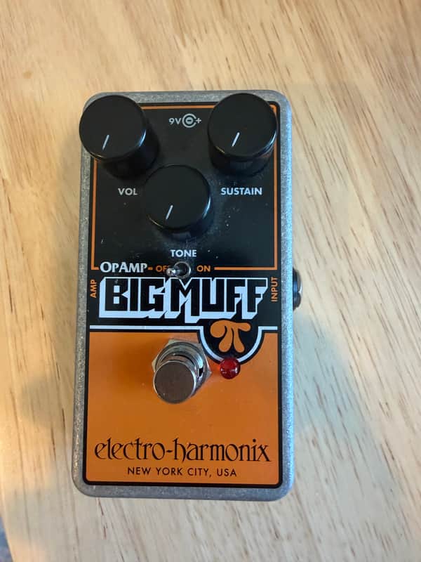 Electro-Harmonix Op Amp Big Muff Pi Reissue 2017 - Present - Black/Orange image 1