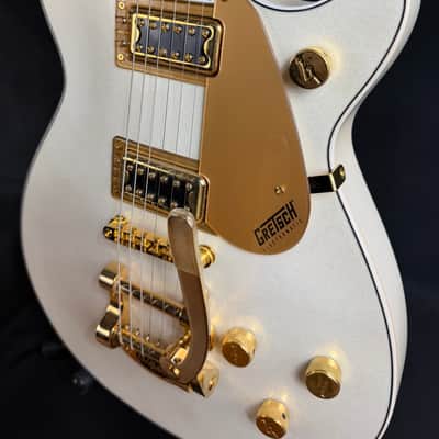 Gretsch G5237TG Electromatic Jet FT Electric Guitar Champagne White w/ Bigsby image 7