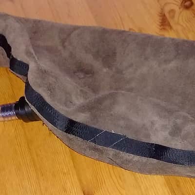 Parts for Uilleann Pipes: 2x Bellows + 1x Sheepskin Bag + Chanter + Reeds etc. image 11